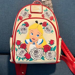 Loungefly Red and Cream Mini Bag